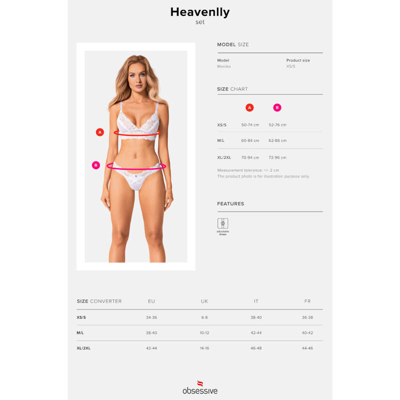 OBSESSIVE - HEAVENLLY SET 2 PIEZAS XL/XXL