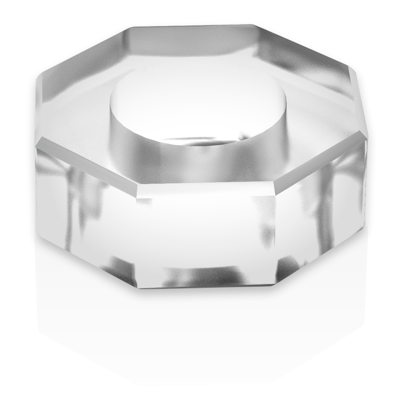 POWERING - SUPER FLEXIBLE Y RESISTENTE ANILLO PENE 5CM PR10 CLEAR