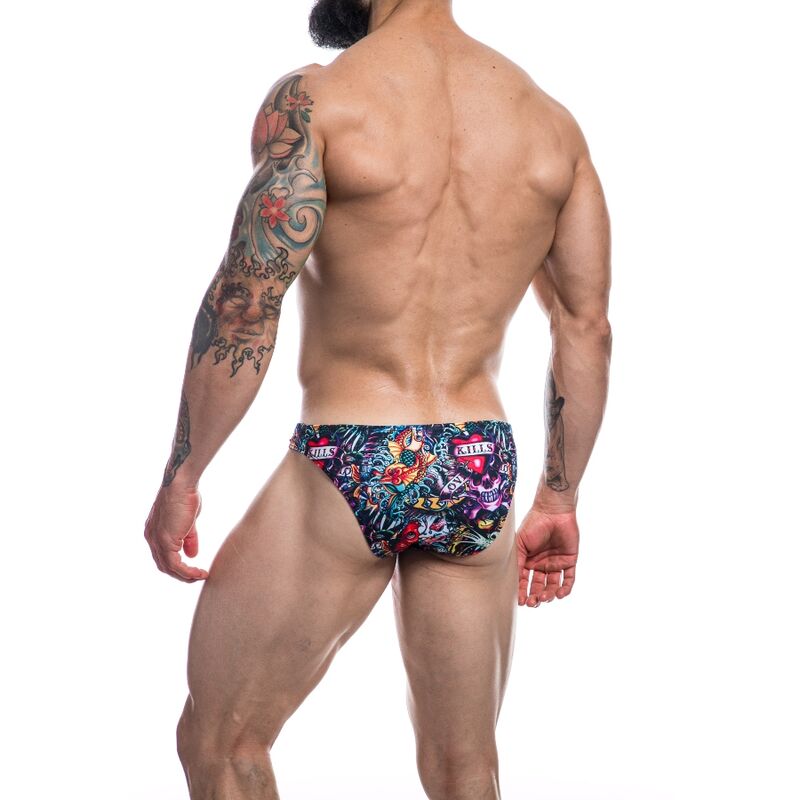 CUT4MEN - CALZONCILLO CORTE BAJO AZUL ESCAY S