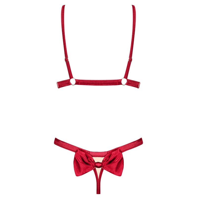OBSESSIVE - RUBINESA SET DE DOS PIEZAS L/XL