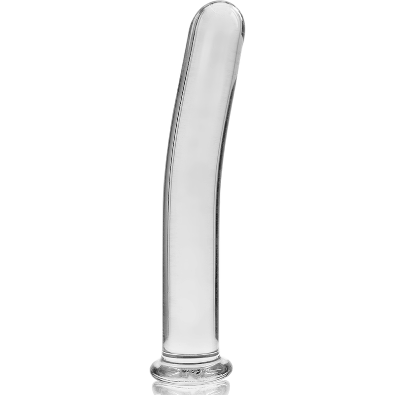 NEBULA SERIES BY IBIZA - MODELO 9 DILDO CRISTAL BOROSILICATO ROSA 15.5 CM -O- 2.5 CM