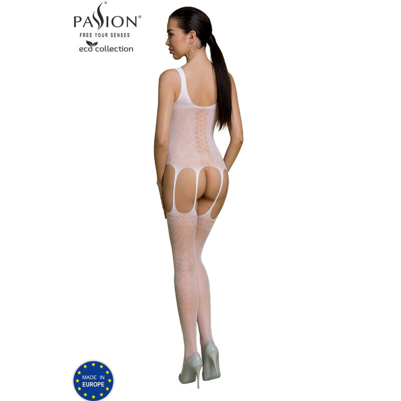 PASSION - ECO COLLECTION BODYSTOCKING ECO BS007 ROJO